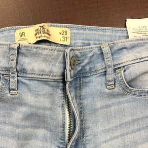 Hollister high rise super skinny jeans